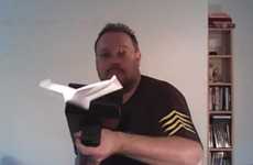 Paper Plane-Spewing Guns