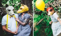 DIY Geometric Paper Masks Image 7