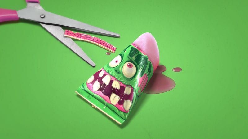 Creepy Ice Pop Packaging