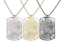 Intricate Map Pendants Image 2