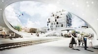 Undulating Train Stations Image 4
