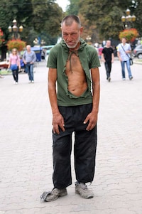 Homeless Fashion Photography Image 5
