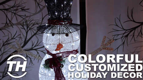 Colorful Customized Holiday Decor