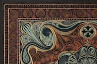 Quilled Paper Carpets Image 4