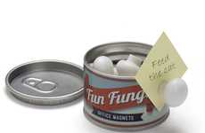 Playful Mushroom Magnets