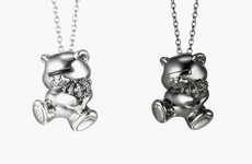 Futuristic Teddy Pendants