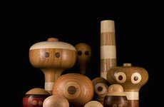 Wooden Robot Toys