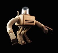 Wooden Robot Toys Image 5