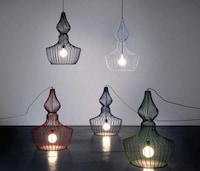 Elegantly Wiry Lamps Image 5