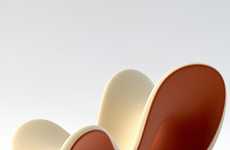 Dramatically Curvaceous Seating