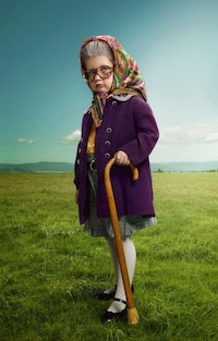 Elderly Toddler Photography Image 3