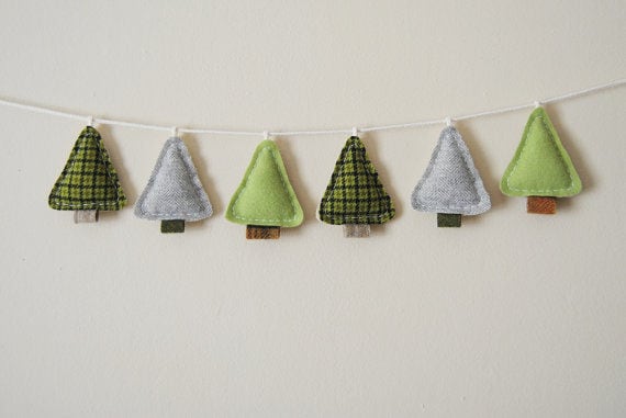 Festive Felt Garlands