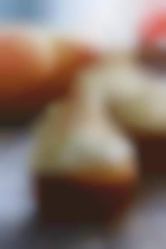 Autumnally Appropriate Apple Cupcakes