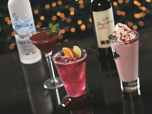 Festive Vino Milkshakes