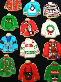 Ugly Sweater Christmas Cookies Image 3