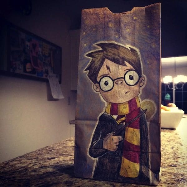Brown Paper Bag Cartoons