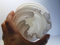 Spiral 3D-Printed Vases Image 2