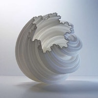 Spiral 3D-Printed Vases Image 3
