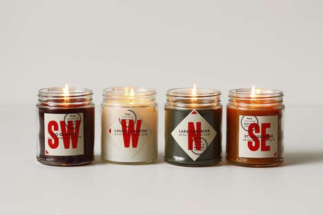 Cardinal Point Candles
