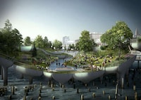 Futuristic Pier Parks Image 5