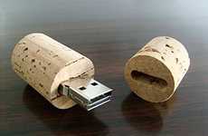 Wine Cork Flash Drives
