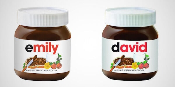 Personalized Spread Packaging