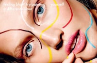 Face Painted Beauty Closeups Image 2
