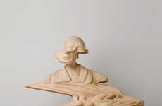 Surreal Wood Sculptures