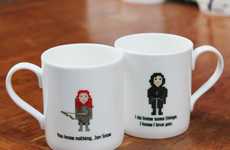 8-Bit Fantasy Character Cups