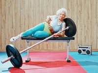 Elderly Athlete Photography Image 2