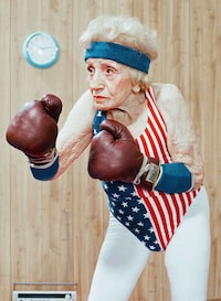 Elderly Athlete Photography Image 4