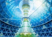 Spiraling Underwater Cities Image 4