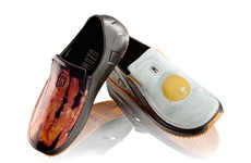 Breakfast Food Footwear