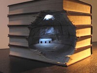 Carved Book Landscapes Image 5