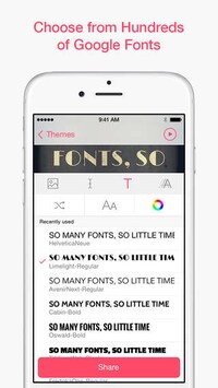 Inspirational Typographic Apps Image 3