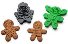 Sci-Fi Gingerbread Cookie Cutters