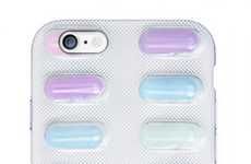 Pill-Popping Phone Cases