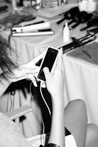 Backstage Model Photography Image 8