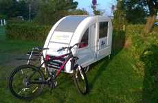 Bicycle-Towed Campers