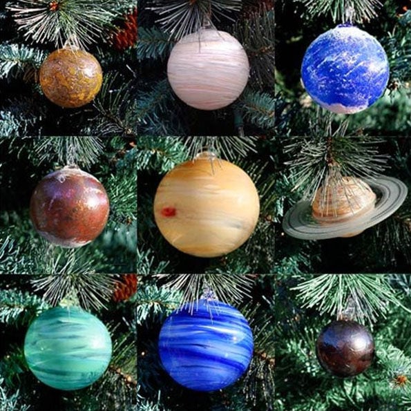 Celestial Glass Baubles
