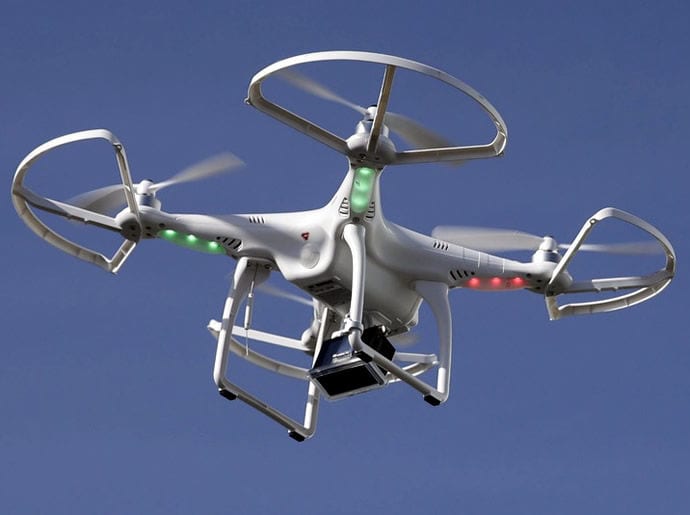 Champagne Drone Deliveries