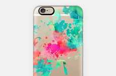 Artfully Transparent Phone Cases