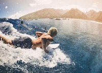 Electrifying Signature Boardshorts Image 4