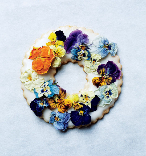 Festive Floral Cookies