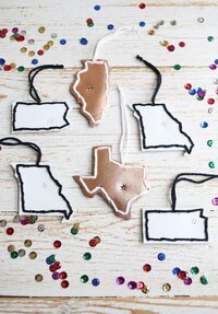 Stitched State Ornaments Image 6