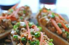 Nutty Open-Faced Sandwiches