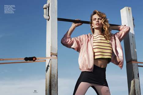 Faux Fitness Editorials