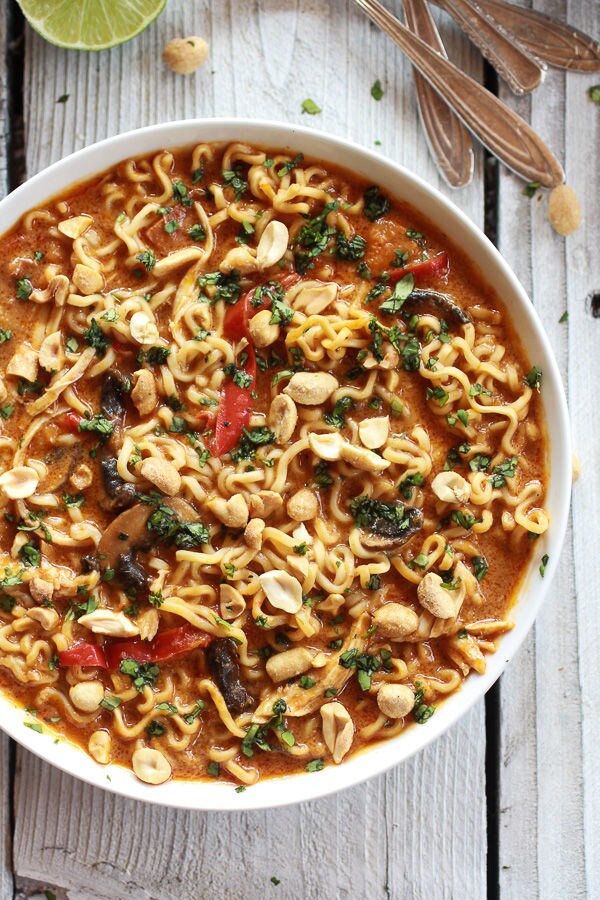 Peanutty Ramen Soups