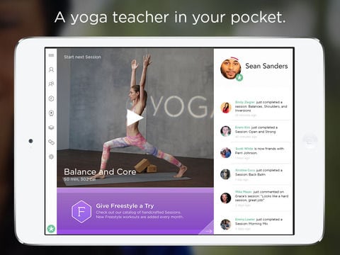 Guided Yoga Apps