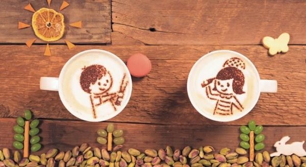 Stop Motion Latte Ads